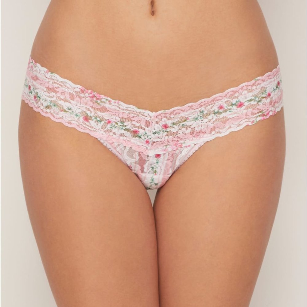 hanky panky Prairie Stripe Low Rise Thong Multi One Size